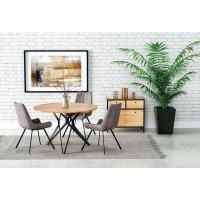 Apaļš koka galds PIXEL 2